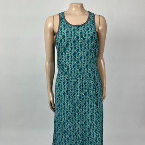 Toad & Co Sunkissed Maxi Dress Medium Geometric Lightweight KK29